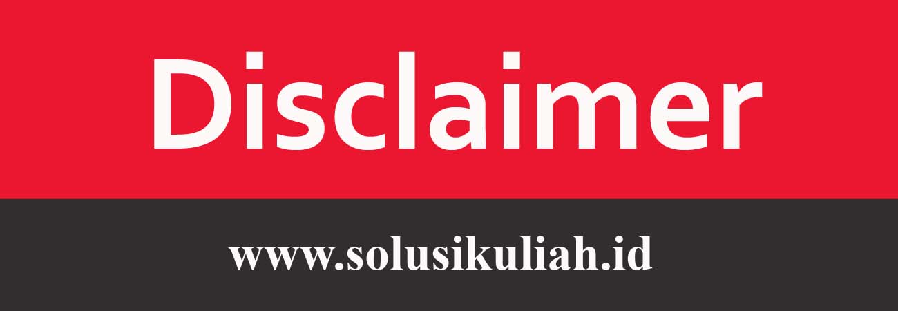 disclaimer solusikuliah.id, disclaimer